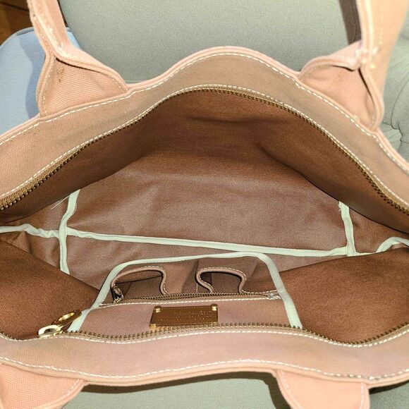 Marc Jacobs Limited Edition Vintage Standard Supply Tote Canvas Brown Bag Purse - Picture 4 of 8